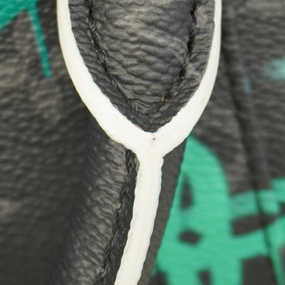 Louis Vuitton Handbag Monogram Eclipse Speedy Bandoliere 25 M21399 Black Green