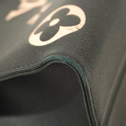 Louis Vuitton Tote Monogram/empreinte Bicolor On-the-go MM M45495 Black Beige