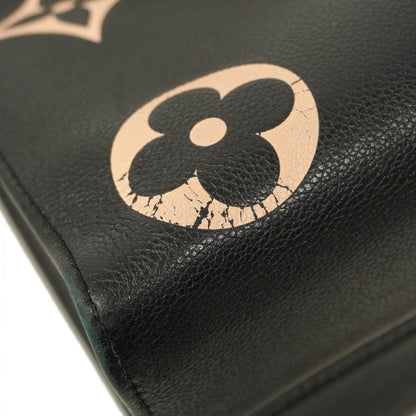 Louis Vuitton Tote Monogram/empreinte Bicolor On-the-go MM M45495 Black Beige