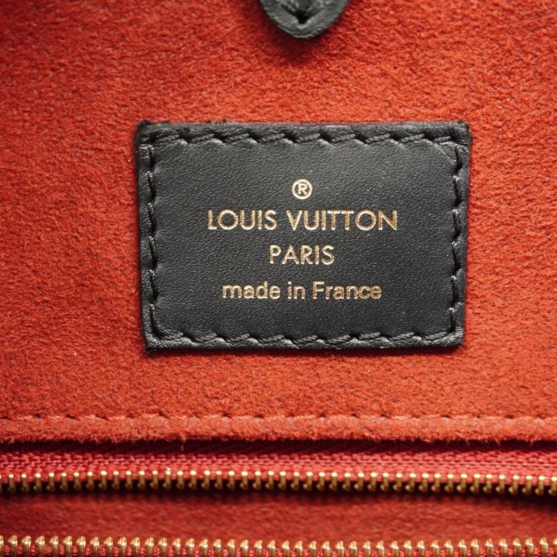 Louis Vuitton Tote Monogram/empreinte Bicolor On-the-go MM M45495 Black Beige