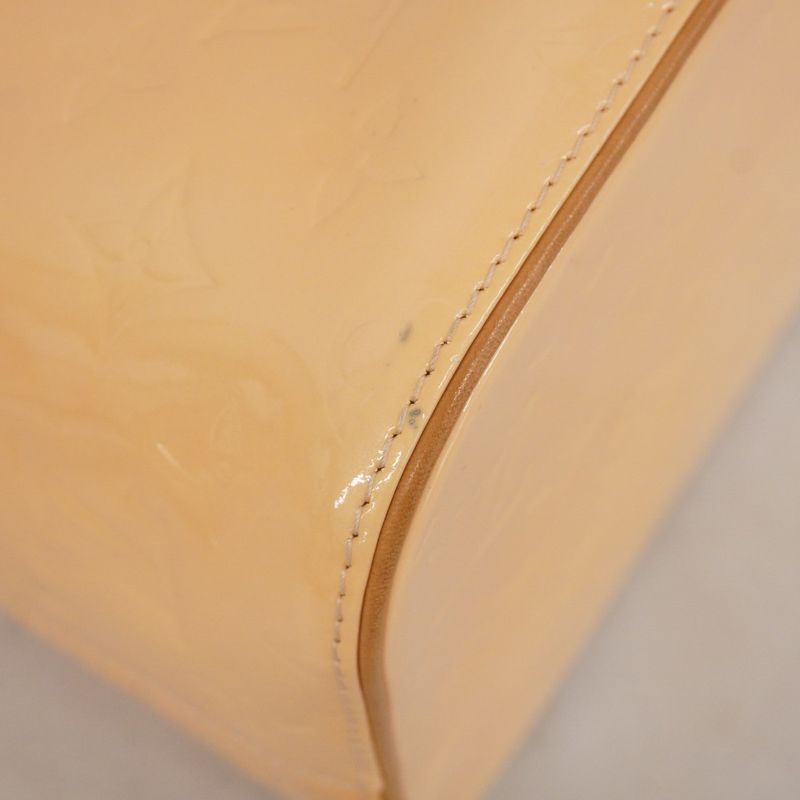 Louis Vuitton Tote Bag Vernis Houston M91302 Marshmallow Pink Women