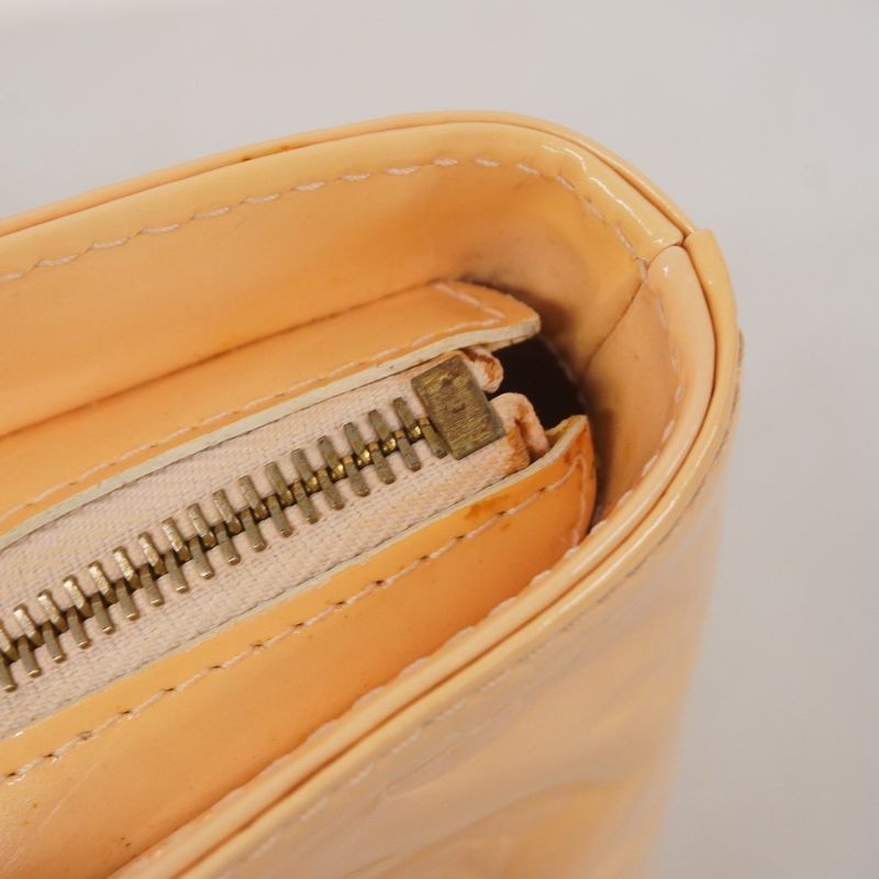 Louis Vuitton Tote Bag Vernis Houston M91302 Marshmallow Pink Women