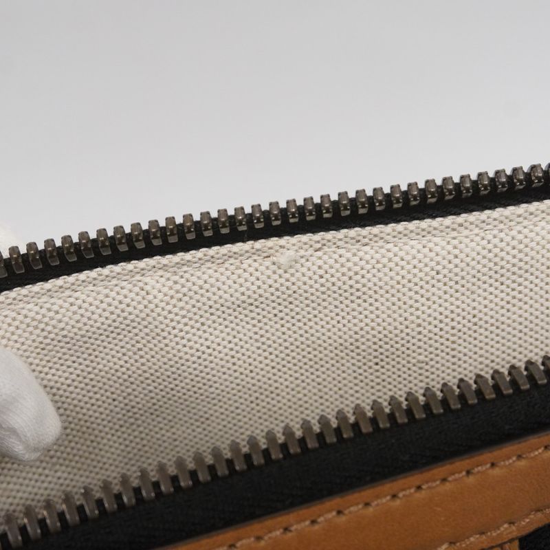 Gucci Boston Bag GG Canvas/sherry Line 715773 Canvas Black Beige Gold Hardware