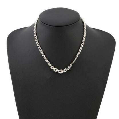 Tiffany & Co. Necklace Forge Graduated 16 Silver