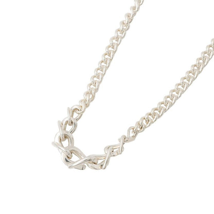 Tiffany & Co. Necklace Forge Graduated 16 Silver