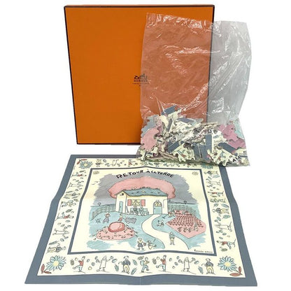 Hermes Jigsaw Puzzle RE TOUR A LA Terre Going Home Unused Hermes Hobby Toy