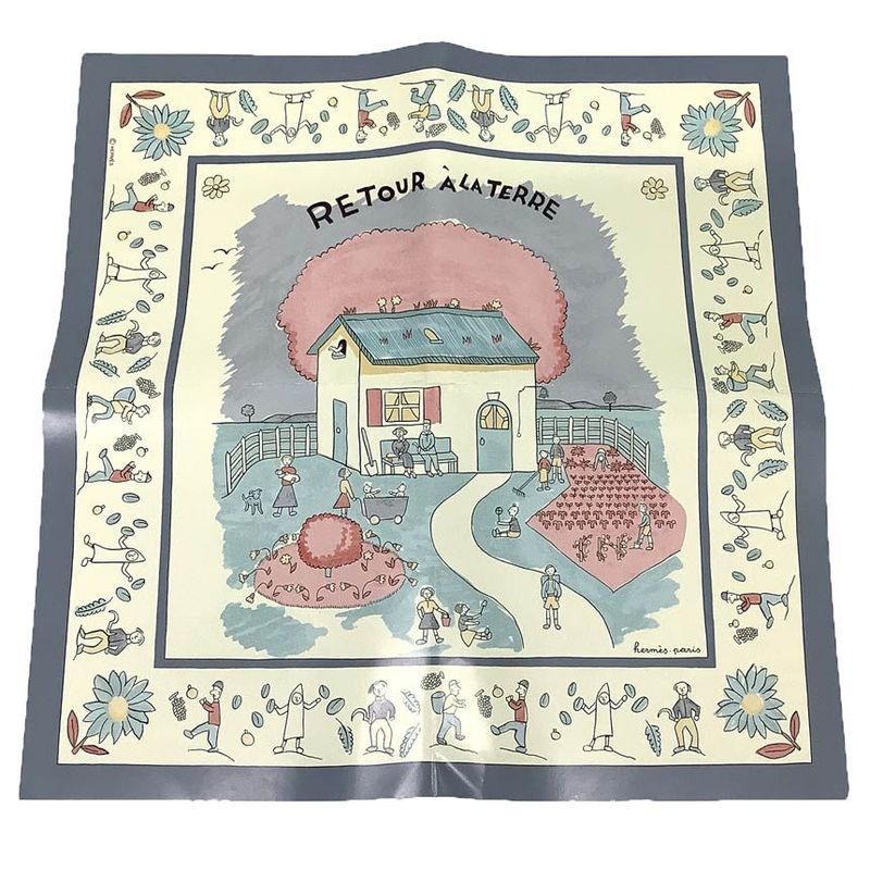Hermes Jigsaw Puzzle RE TOUR A LA Terre Going Home Unused Hermes Hobby Toy
