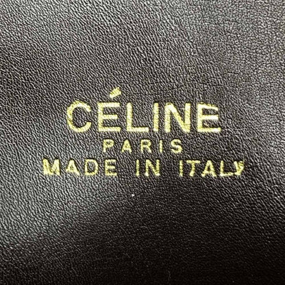 Celine Shoulder Bag Carriage Leather Brown Vintage Ladies Men Fashion Gift USED