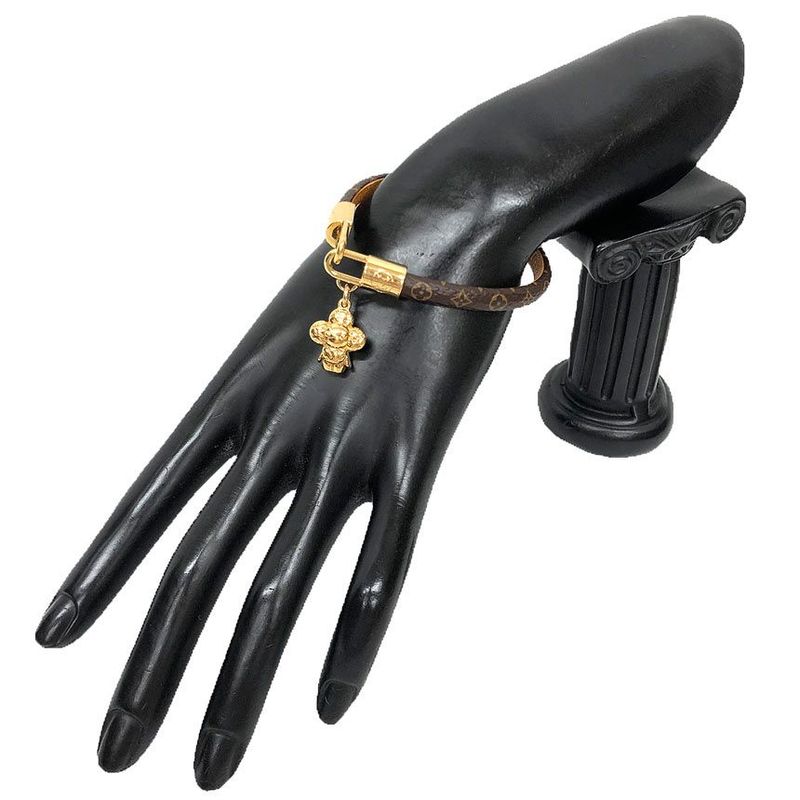 Louis Vuitton Bracelet Monogram Bracelet Vivienne M6773f Aq12082