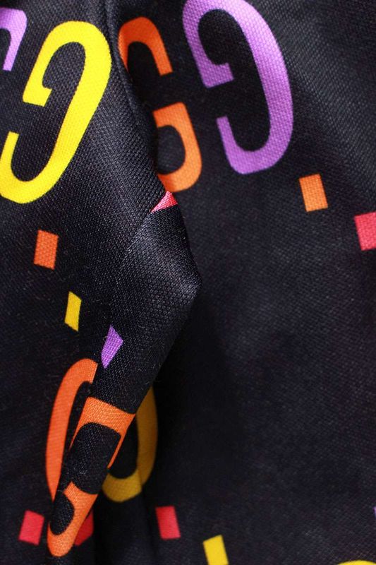 Gucci 701630 Xjelh Jumbo GG Technical Jersey Half Pants Men's XS