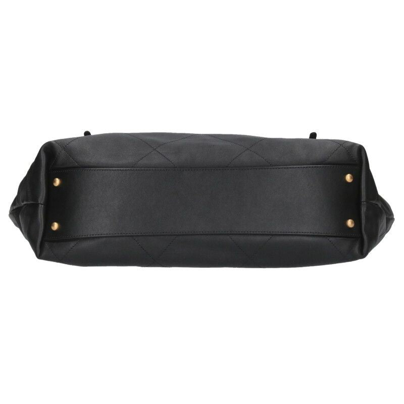 Chanel Coco Mark Maxi Shopping Handbag With Pouch Men's