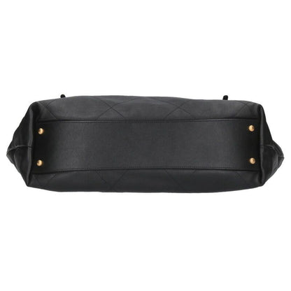 Chanel Coco Mark Maxi Shopping Handbag With Pouch Men's