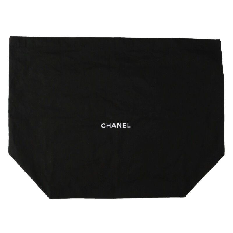 Chanel Coco Mark Maxi Shopping Handbag With Pouch Men's