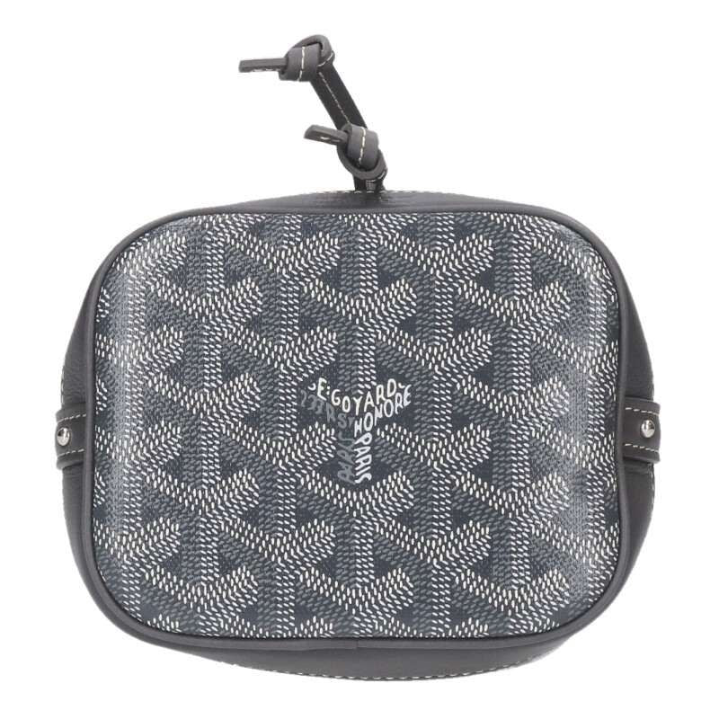 Goyard Petit Flo Mini PVC Coated 2-way Handbag For Men