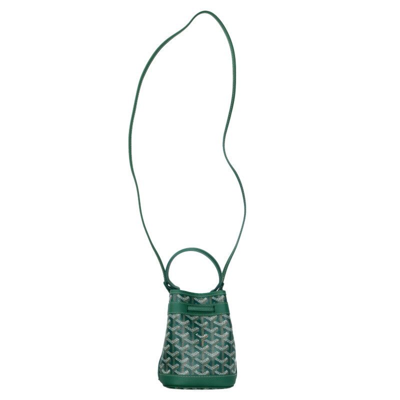 Goyard Petit Flo Mini PVC Coated 2-way Handbag For Men