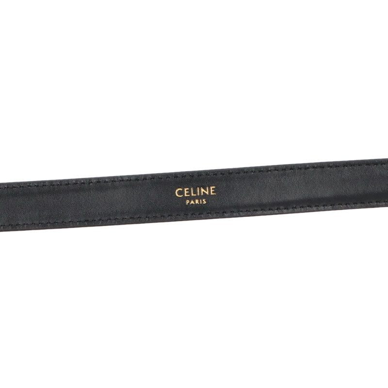 Celine Triomphe Leather Belt Men's 70