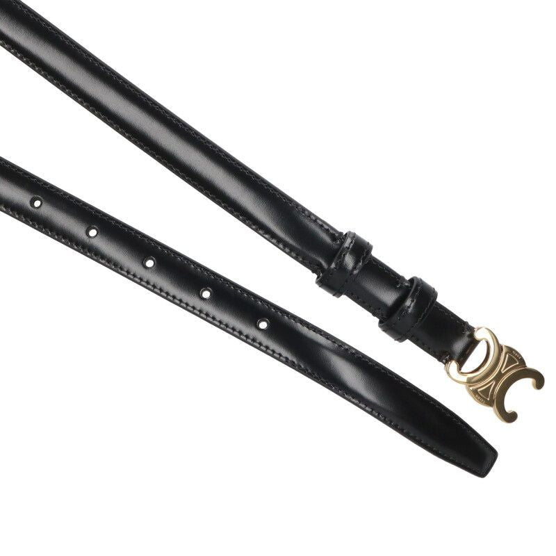 Celine Triomphe Leather Belt Men's 70