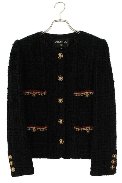Chanel P71146v62492 Métiers D'art Tweed Jacket Women 34