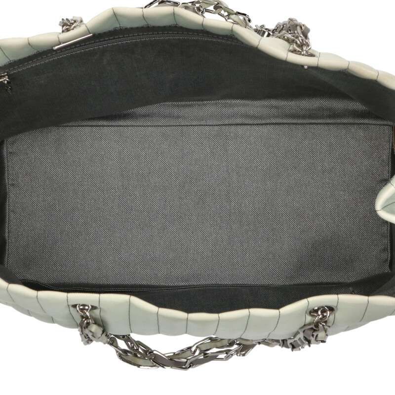 Chanel New Mademoiselle Lambskin Chain Tote Bag Women