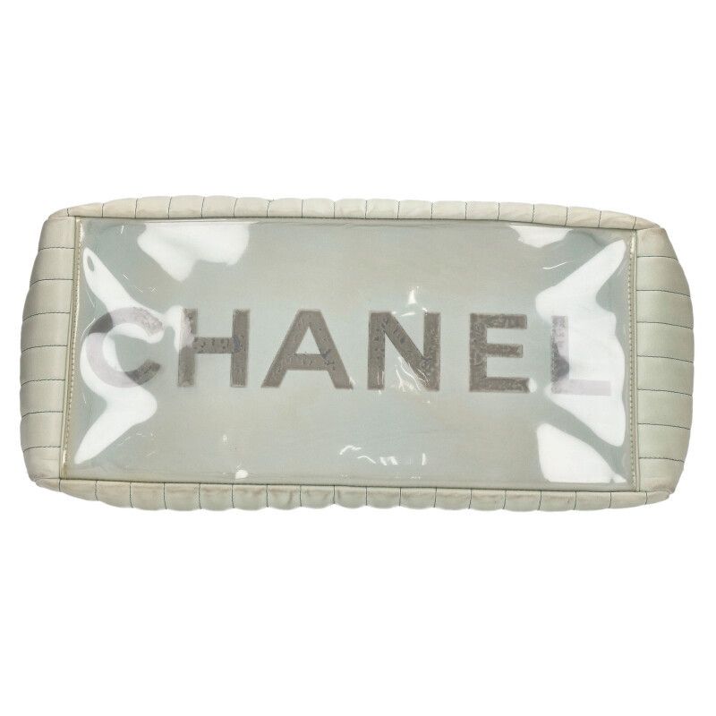 Chanel New Mademoiselle Lambskin Chain Tote Bag Women