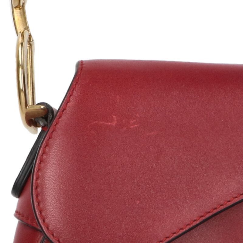 Christian Dior Saddle Calf Leather Handbag Women