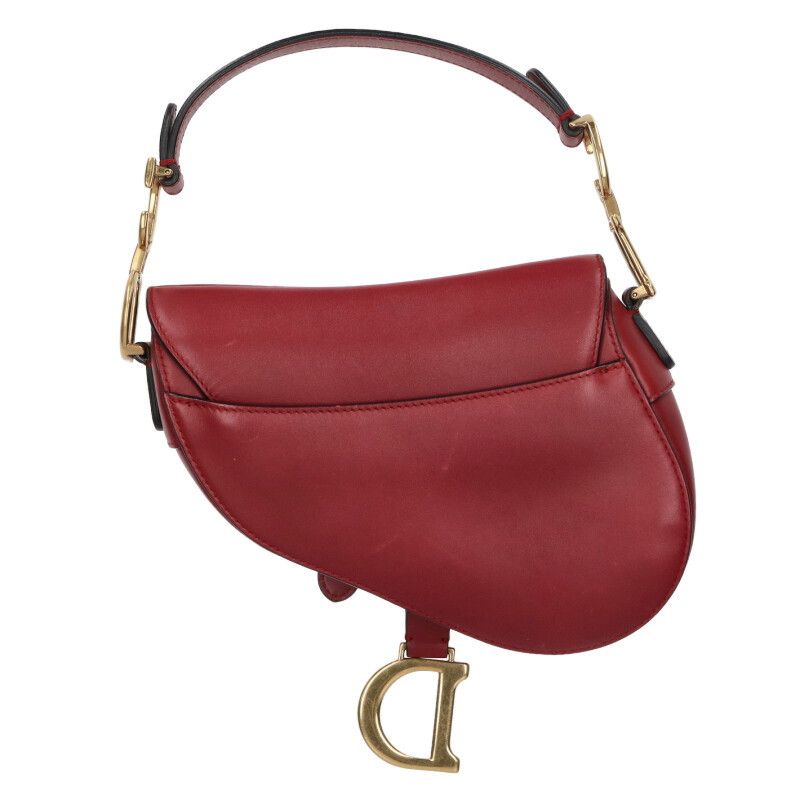 Christian Dior Saddle Calf Leather Handbag Women