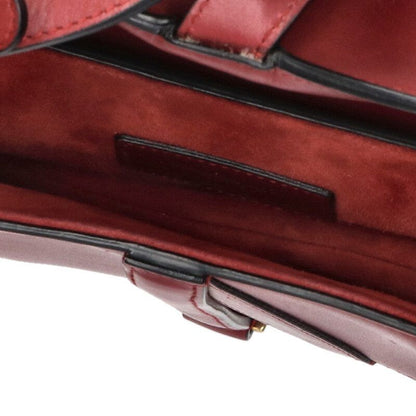 Christian Dior Saddle Calf Leather Handbag Women