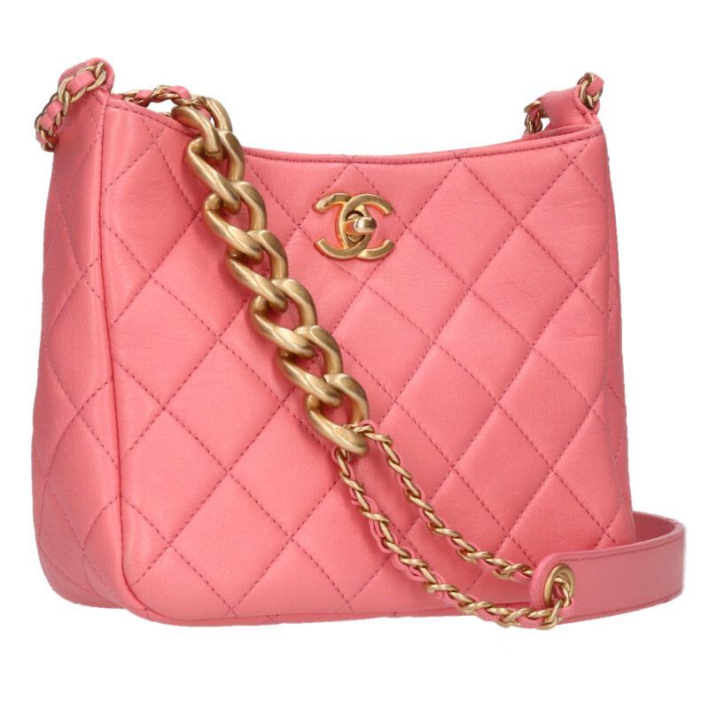 Chanel As3259 Coco Mark Quilted Chain Shoulder Bag Women
