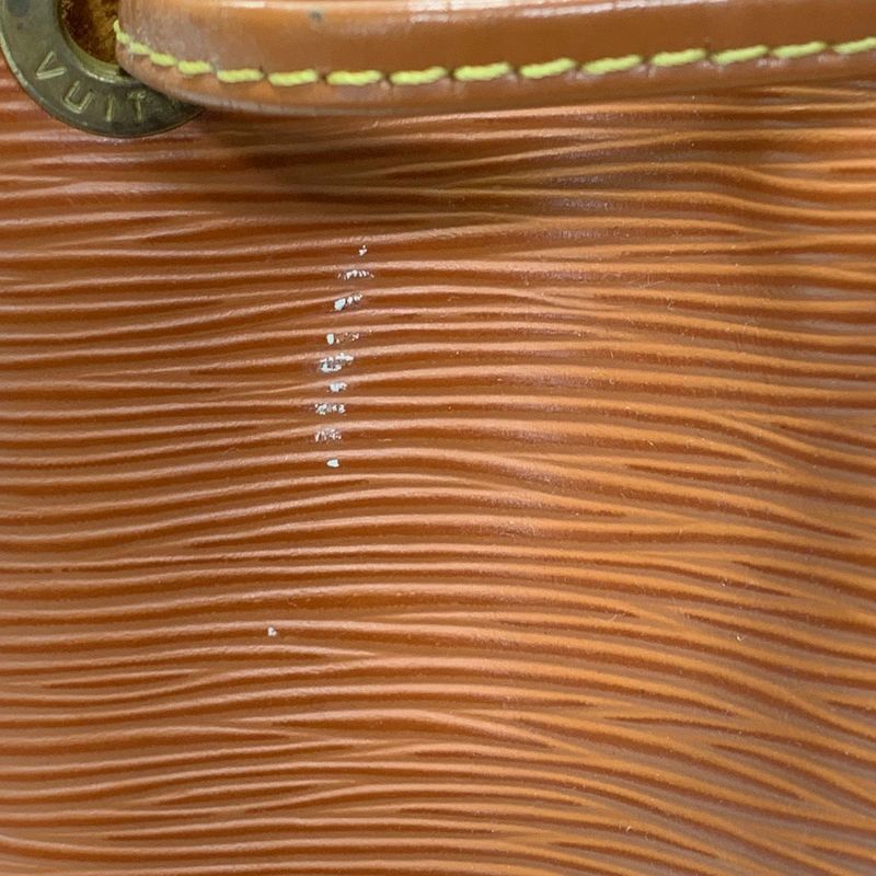 3489 Louis Vuitton Epi Petite Noe Shoulder Bag Drawstring M44103 Kenyan Brown