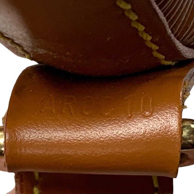 3489 Louis Vuitton Epi Petite Noe Shoulder Bag Drawstring M44103 Kenyan Brown