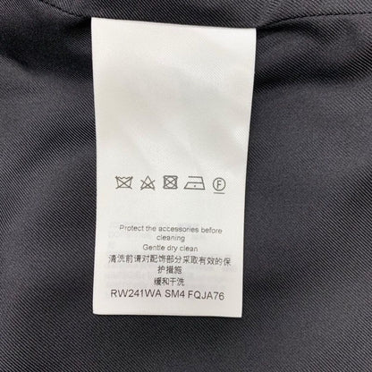 Louis Vuitton Monogram Outerwear Black Brown 24 SS Wetsuit Pull Tailored