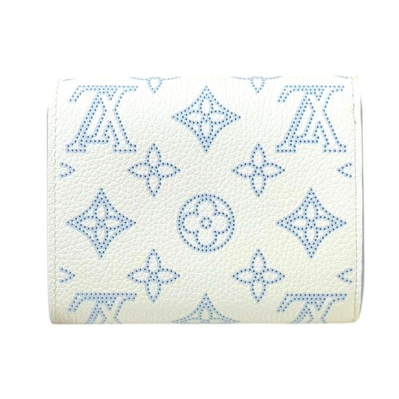 Louis Vuitton Portefeuille Iris Compact Mahina Bifold Wallet Monogram Mahina
