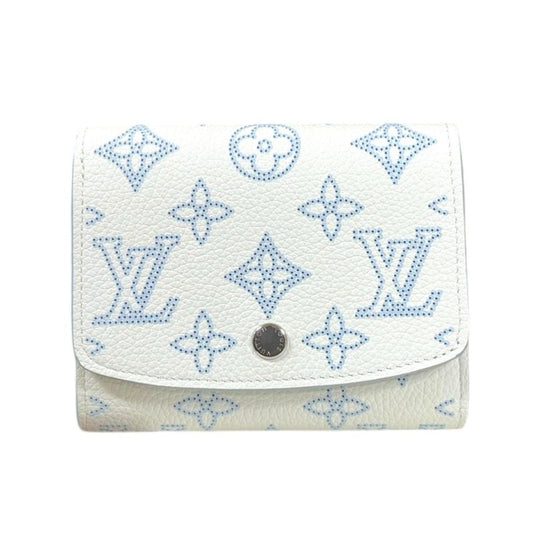 Louis Vuitton Portefeuille Iris Compact Mahina Bifold Wallet Monogram Mahina