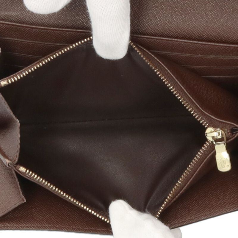 Louis Vuitton Portefeuille Sarah Damier Long Wallet Damier Canvas N61734 Unisex