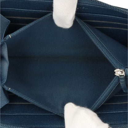 Chanel Coco Button Long Wallet Leather Ladies Chanel Preowned Chanel