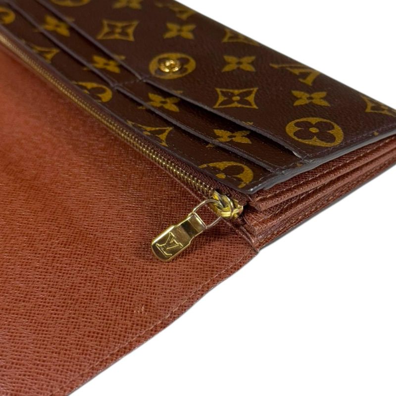 Louis Vuitton Portefeuille Sarah Monogram Long Wallet Monogram Canvas M61734