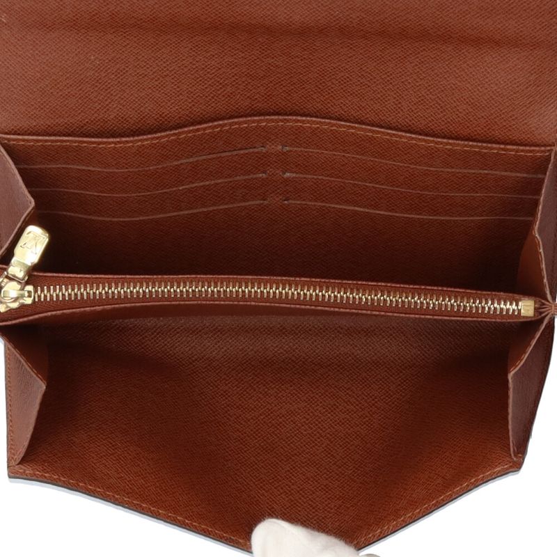 Louis Vuitton Portefeuille Sarah Monogram Long Wallet Monogram Canvas M61734
