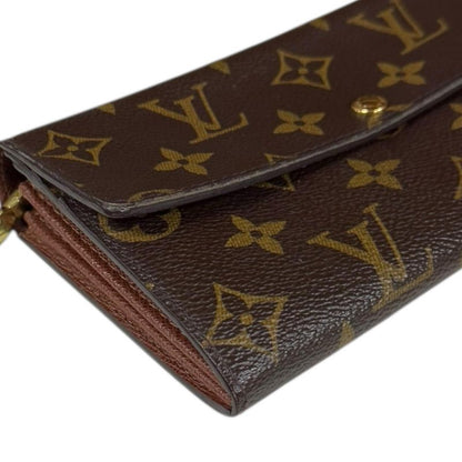 Louis Vuitton Portefeuille Sarah Monogram Long Wallet Monogram Canvas M61734