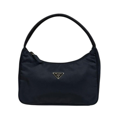 Prada Handbag Nylon Mv515 Black Ladies Prada Preowned Prada