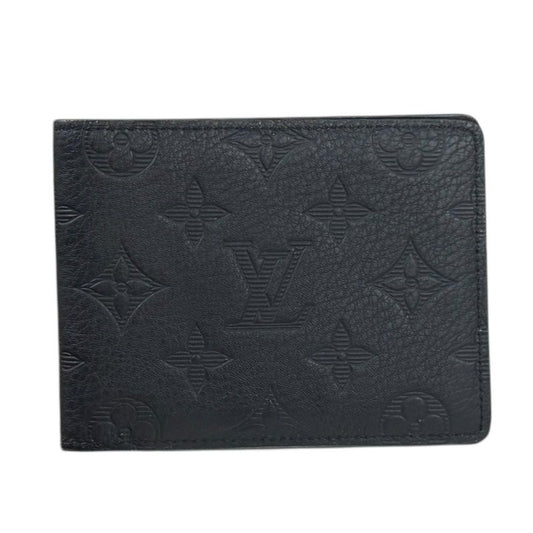 Louis Vuitton Portefeuille Multiple Monogram Taurillon Fold Wallet M82072 Men's