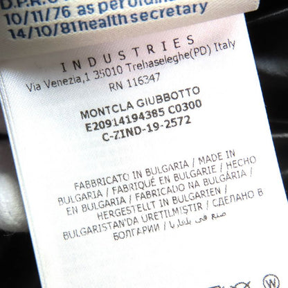 Moncler 19-20aw Montcla Double Zip Down Jacket With Logo Embroidery Logo