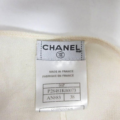 Chanel 2006aw Cashmere-blend Cardigan Knit Modified P28481k00073 06P Domestic