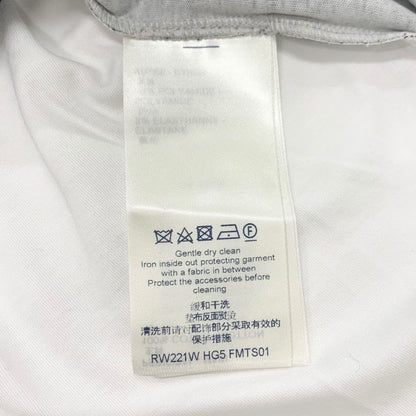 Louis Vuitton Vites Top Cotton Black White Patch T-Shirt Silver Chain