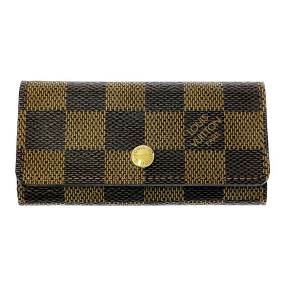 Louis Vuitton N62631 Damier PVC Multicles 4 Key Case Brown 494817 Key Case