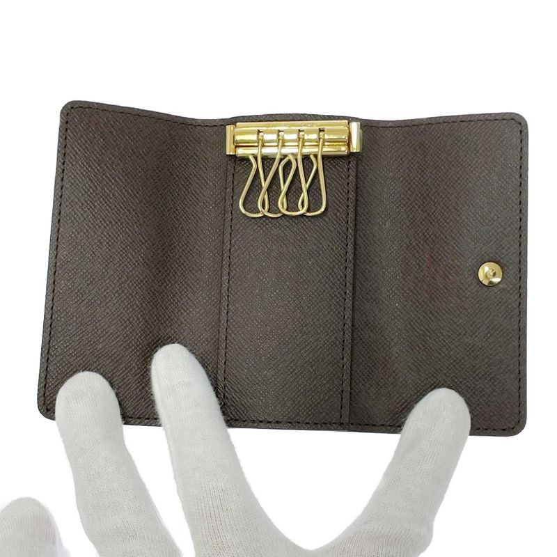 Louis Vuitton N62631 Damier PVC Multicles 4 Key Case Brown 494817 Key Case