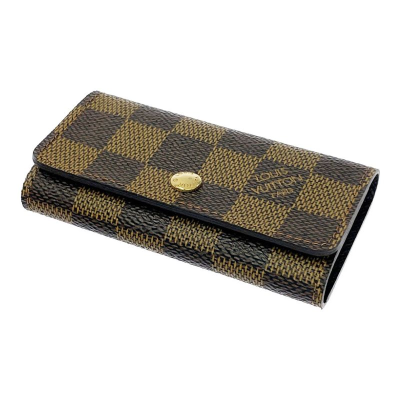 Louis Vuitton N62631 Damier PVC Multicles 4 Key Case Brown 494817 Key Case