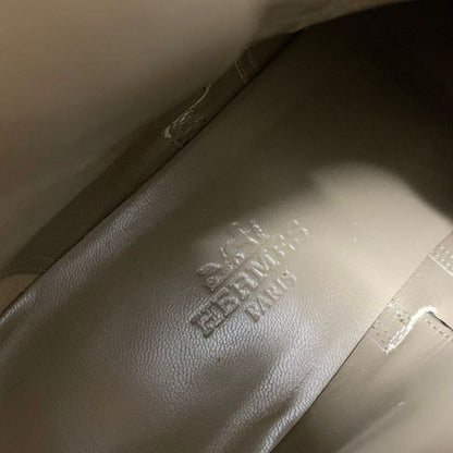 Hermes Neo Boots Short Boots Shoes Leather Black Silver Kelly Hardware