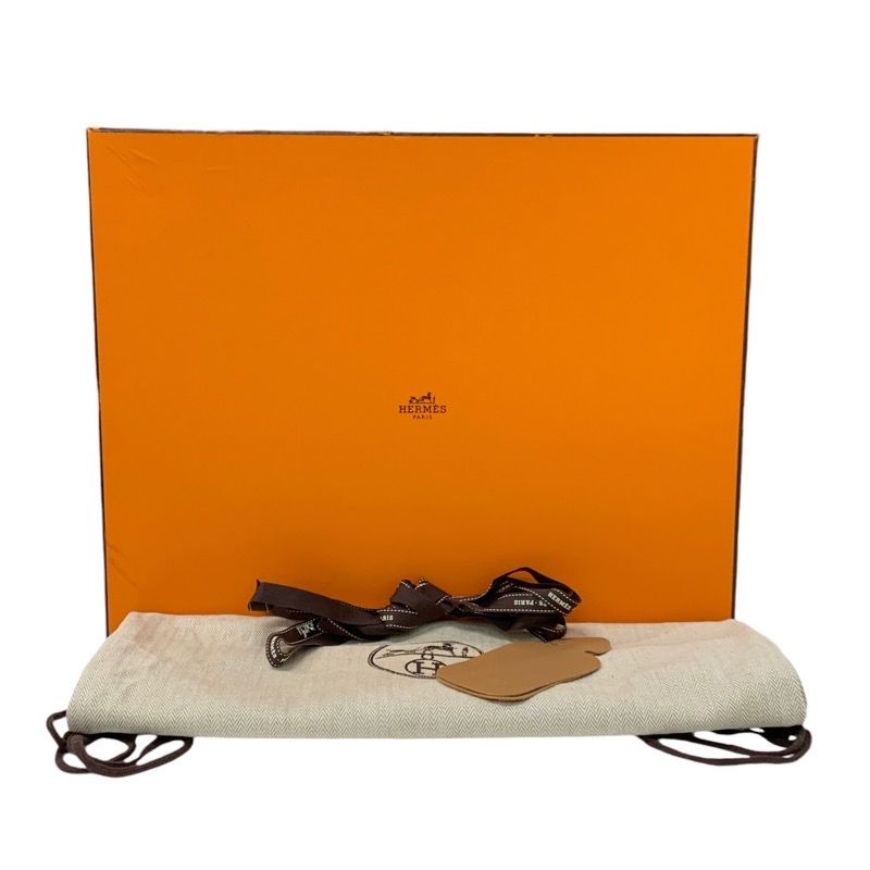 Hermes Funk Boots Short Boots Shoes Leather Ivory Silver Kelly Hardware Lace-up