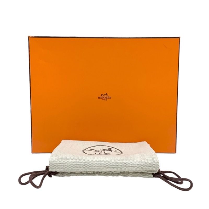 Hermes Oran Sandals Shoes Fabric Leather Pink Flat Sandals