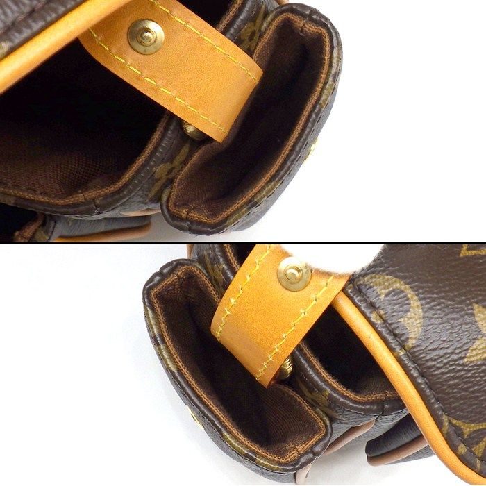 Louis Vuitton Bag Cargo Wearable Wallet M14742 Monogram Archival Canvas Leather